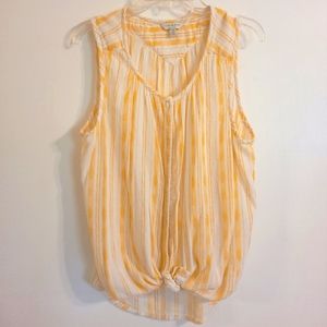 Lucky brand button up tank